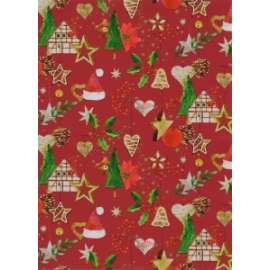 Carta Regalo Natale 70x100 FANTASIA 467H conf.10fg