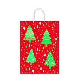 Shopper Carta Natale 50x70x12 FANTASIA 