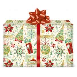 Carta Regalo Natale 70x100 ELEGANT conf.12pz