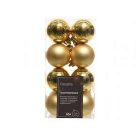 Addobbo Albero SFERA ORO 40mm 16pz
