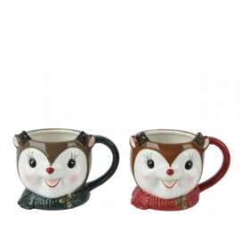 TAZZA MUG RENNA 2 COL.