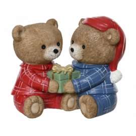 ORSETTI CON PACCHETTO h.14cm