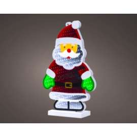 BABBO NATALE LUMINOSO  h.26cm 