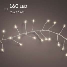FILO MICRO LED TWINKLE BIANCHE FREDDE - 200cm 160L