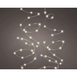 FILO LUCI MICROLED TWINKLE BIANCO CALDO - 12mt 240L