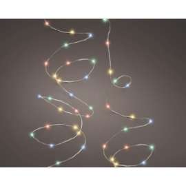 FILO MICRO LED Durawise MULTICOLOR A BATTERIA - 2,45cm 50L