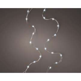 FILO MICRO LED Durawise BIANCO FREDDO A BATTERIA - 4,95cm 100L