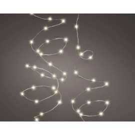 FILO MICRO LED Durawise BIANCO CALDO A BATTERIA - 4,95cm 100L