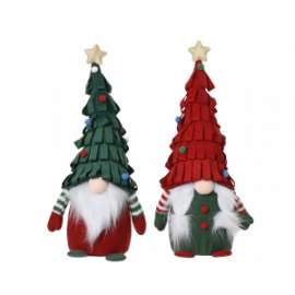 GNOMO C/CAPPELLO ALBERO O h.42cm