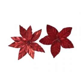 PICK STELLA DI NATALE C/CLIP 11cm