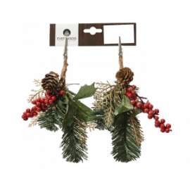 PICK CON BACCHE SOGG. ASSORTITI h.22cm