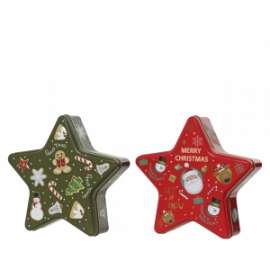 SCATOLE METALLO STELLA