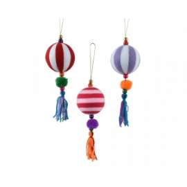 Addobbo Albero SFERA FANTASIA diam.8cm