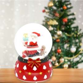 PALLA DI NEVE FIOCCO C/MUSICA E MOVIMENTO