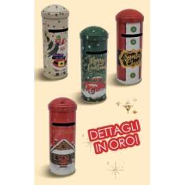 SALVADANAIO IN LATTA CASSETTA DELLA POSTA