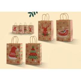 Shopper Natale XMAS CARTA DA PACCO S