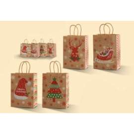 Shopper Natale XMAS CARTA DA PACCO M