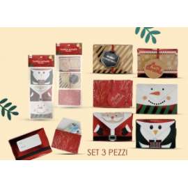 SCATOLINA BUSTA LETTERINA PORTA SOLDI Set 3pz