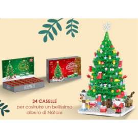 CALENDARIO DELL'AVVENTO COSTRUZIONE ALBERO DI NATALE