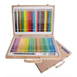 VALIGETTA LEGNO tintaUNITA 72 PASTELLI 4.2 36 PASTEL + 36 CLASSIC .61789