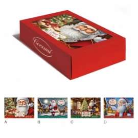 Portasoldi Natale FANTASIE ASSORTITE conf.12pz