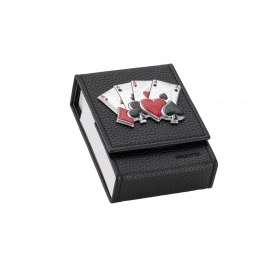 SCATOLA PORTAMAZZO SINGOLO CON DECORAZIONE NERO