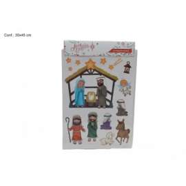 Stickers Natale NATIVITA'  .12439