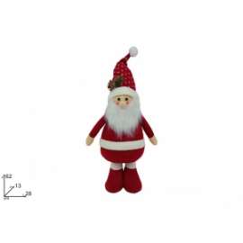 BABBO NATALE C/PELLICCIA 62cm .45024