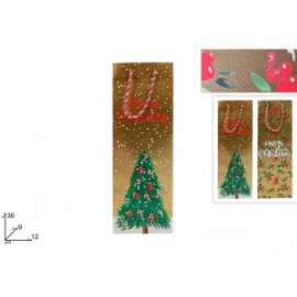 Shopper Natale ORO NATALIZIA 36x12x9cm