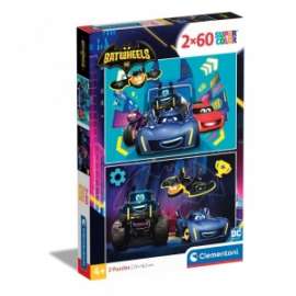 Giochi PUZZLE - 2x60 - BATWHEELS
