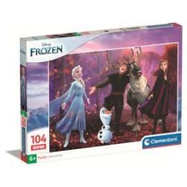 Giochi PUZZLE - 104 - SUPER DISNEY FROZEN