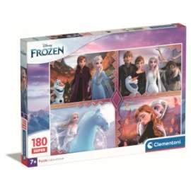 Giochi PUZZLE - 180 - SUPER DISNEY FROZEN
