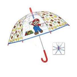 OMBRELLO TRASPARENTE SUPER MARIO 45cm