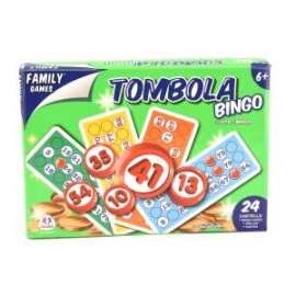 Giochi di Società TOMBOLA 24 CARTELLE