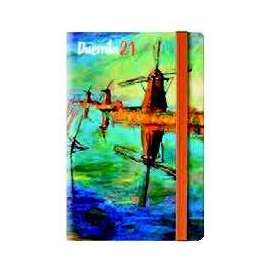 Agende 2026 -serie 110ZE 6,5 x 10 Da Tasca Due - Painting  con Elastico