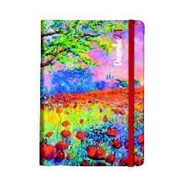 Agende 2027 -serie 206ZE 10,5x14,8 Giornaliera Quadrettino -Painting  c/elastico