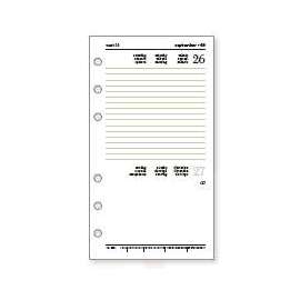 Agende 2026 - Ricambio Giornaliero  9,5x17 MEDIUM