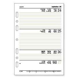 Agende 2026 - Ricambio Settimanale  14,5x21 MANAGER