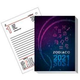 Agende 202X - Blocco tavolo Zodiaco  24-BT198  - Fto. 8,3x11,9