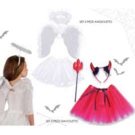 Halloween SET C/GONNA  E CERCHIETTO