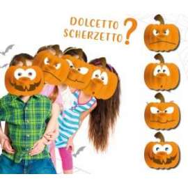 Halloween MASCHERA CARTA ZUCCA