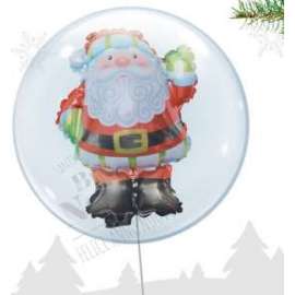 Party Natale PALLONCINO C/BABBO NATALE