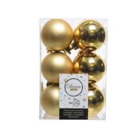 Addobbo Albero SFERA ORO 60mm 12pz