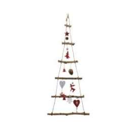 DECORAZIONE ALBERO C/ADDOBBI 100cm