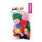 POMPONS COLORI ASSORTITI conf.40pz