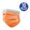 MASCHERINA CHIRURGICA  MONOUSO ADULTO - ARANCIO