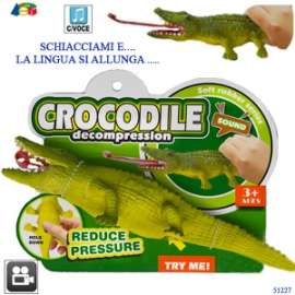 Giochi COCCODRILLO MORBIDO C/VOCE E ALLUNGABILE