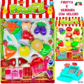 Giochi SET SUPERMERCATO C/FRUTTA E VERDURA