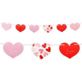 San Valentino STRISCIONE CUORI 200cm