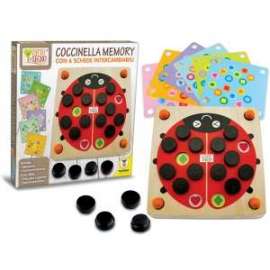 Giochi COCCINELLA MEMORY IN LEGNO